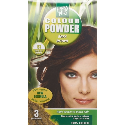 Henna Plus Color Powder 57 Braun 100g buy online