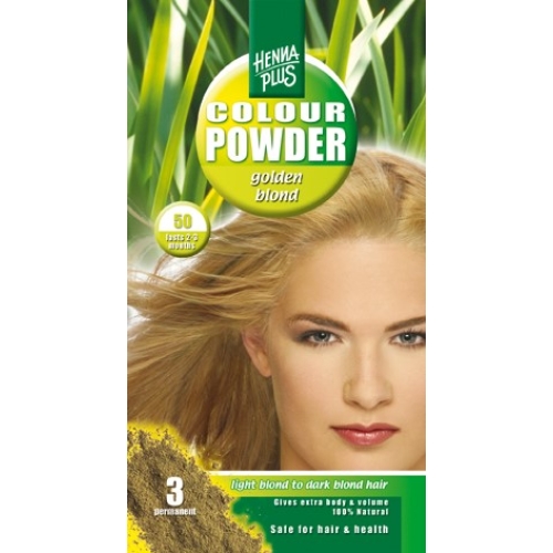 Henna Plus Color Powder 50 Gold Blond 100g buy online