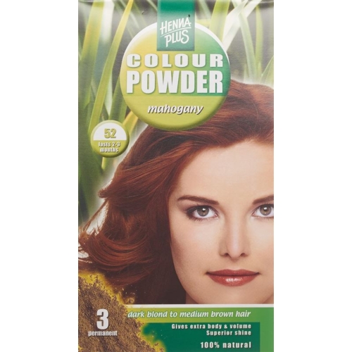 Henna Plus Color Powder 52 Mahagony 100g buy online