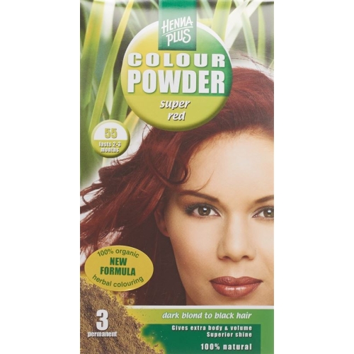 Henna Plus Color Powder 55 Super Rot 100g buy online