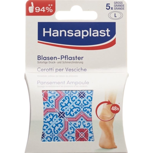 Hansaplast foot expert SOS Blasen-Pflaster 5 Stück Gross für Fersen buy online