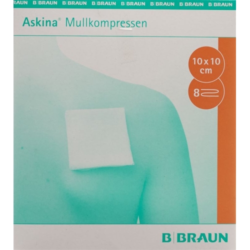 Askina Mullkompresse Steril 10cmx10cm 2x 25 Stück buy online