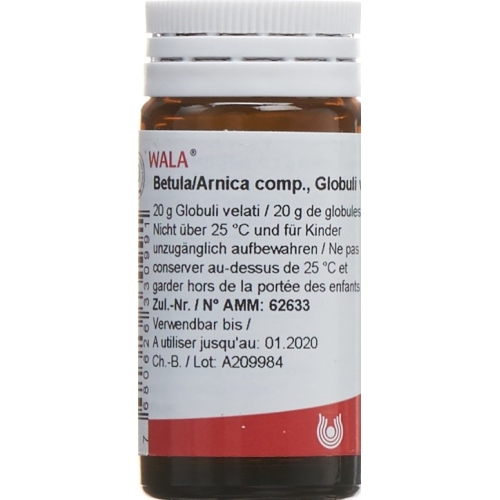 Wala Betula/arnica Comp Globuli 20g buy online