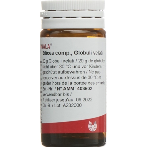 Wala Silicea Comp Globuli Flasche 20g buy online