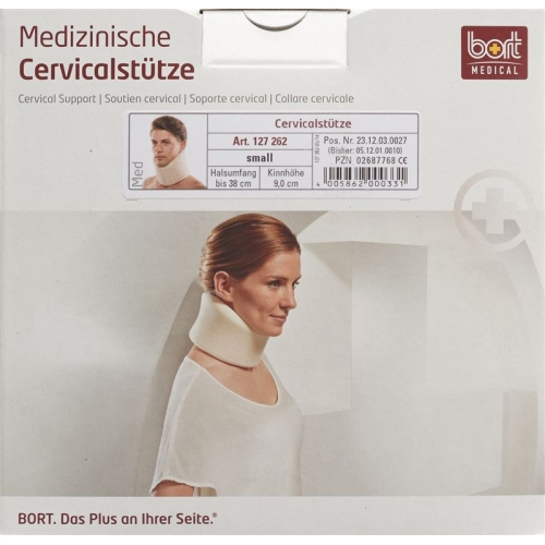 Bort Cervical Stütze 9cm -38cm Grösse S Weiss buy online