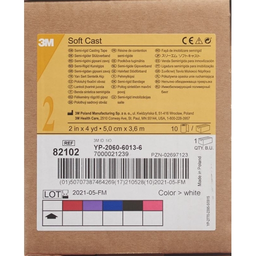 3M Scotchcast Softcast 5cmx3.65m Weiss 10 Stück buy online