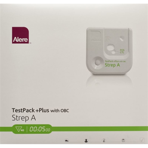 Alere Test Pack Plus Strep A with OBC 40 pcs buy online