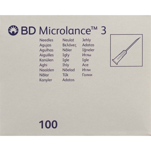 BD Microlance 3 Injektionskanülen 0.5mm x 16mm Orange 100 Stück buy online