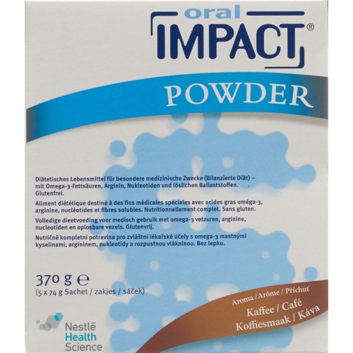 Impact Oral Immunonutrition Pulver Kaffee 5 Beutel 74g buy online