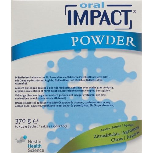 Impact Oral Immunonutrition Pulver Citrone 5 Beutel 74g buy online