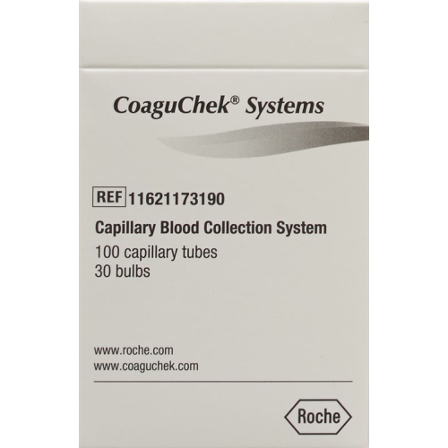 Coaguchek Plastik Kapillaren 50 Mcl 100 Stück buy online