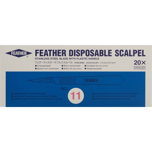 Feather Skalpell 1x Nr 11 20 Stück buy online