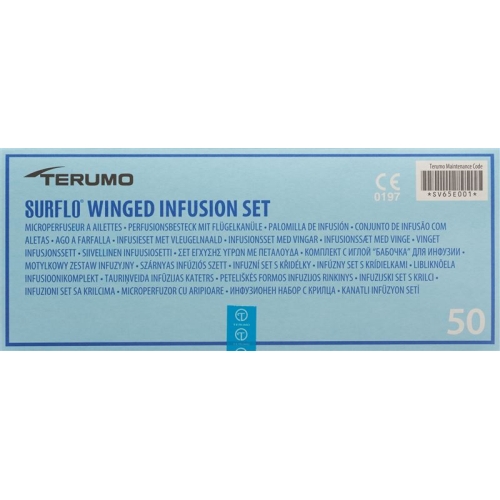 Terumo Surflo Perfusionsbesteck mit Flügelkanüle 21g 0.8x19mm Grün 50 Stück buy online