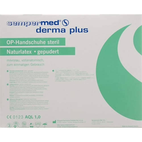 Sempermed Derma Plus surgical gloves 7 50 pairs buy online