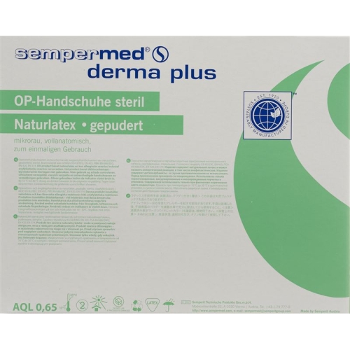 Sempermed Derma Plus surgical gloves 7.5 50 pairs buy online