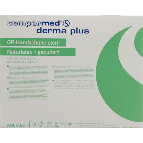 Sempermed Derma Plus surgical gloves 8 50 pairs buy online