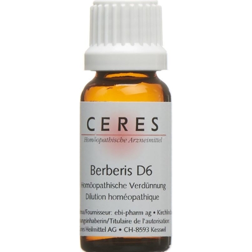 Ceres Berberis D 6 Dilution 20ml buy online