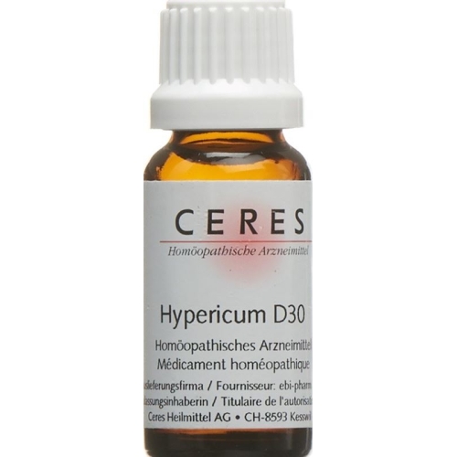 Ceres Hypericum D 30 Dilution 20ml buy online