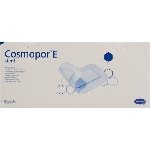 Cosmopor E Wundverband 25cmx10cm Steril 25 Stück buy online