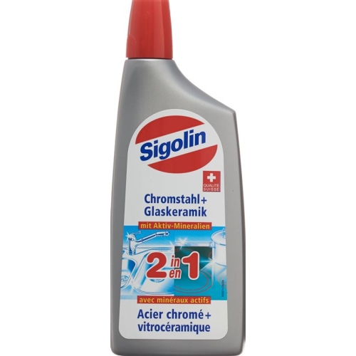 Sigolin 2 in 1 Chromstahl + Glaskeramik 250ml buy online