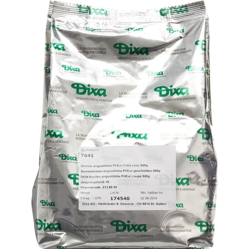 Dixa Sennae Angustif Folia Conc Pheur 500g buy online