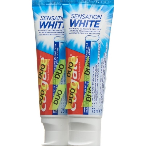 Colgate Sensat White Zahnpasta Duo 2x 75ml buy online