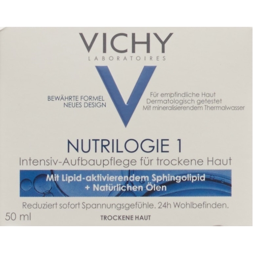 Vichy Nutrilogie 1 Intensive skin care for dry skin 50ml buy online