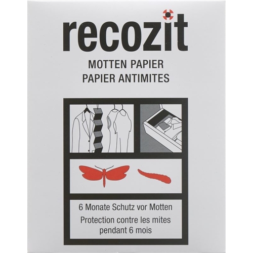 Recozit Motten Papier 2x 5 Stück buy online