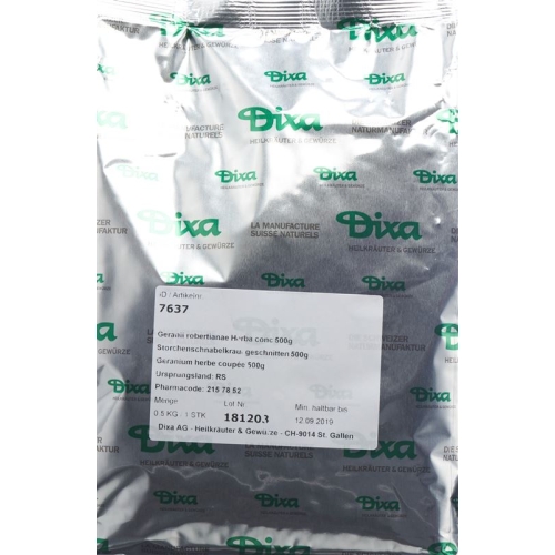 Dixa Geranii Robertiani Herba Conc 500g buy online