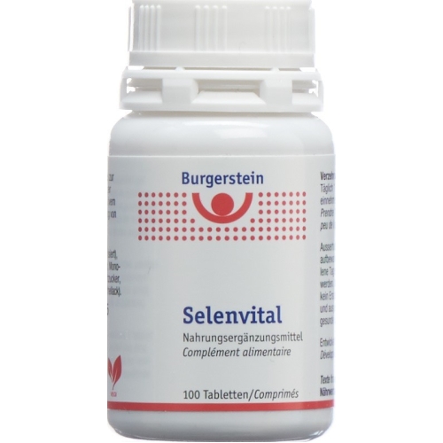 Burgerstein Selenvital tablets 100 pieces buy online