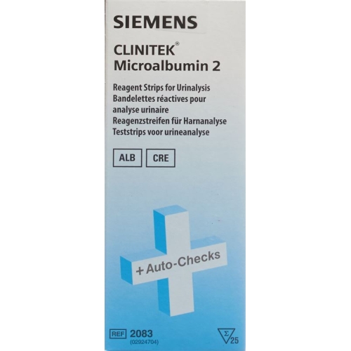 Clinitek microalbumin two reagent strips for urinalysis 25 pcs buy online