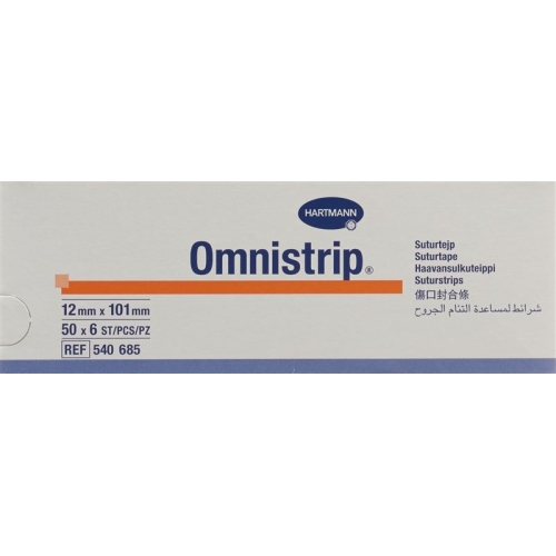 Omnistrip Wundnahtstreifen 12x101mm 50x 6 Stück buy online