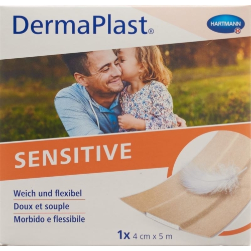 Dermaplast Sensitive Quick Bandage Skin-Coloured 4cmx5m Roll buy online