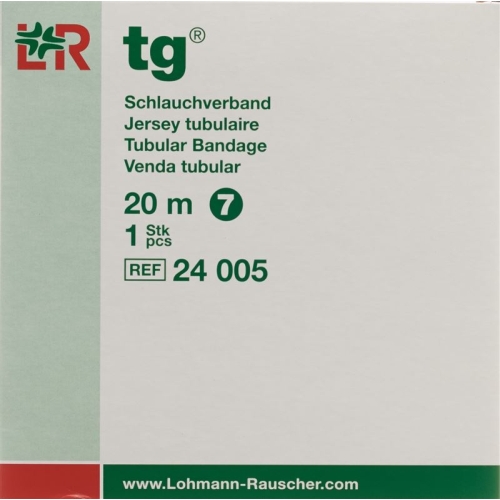 Lohmann Tg Schlauchverband 7cmx20m Weiss Rolle buy online