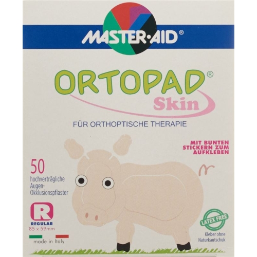 Ortopad Occlusionspflaster Regu Skin Ab 4j 50 Stück buy online