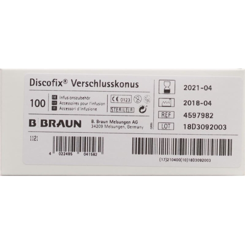 Discofix Verschlusskonus Steril 100 Stück buy online