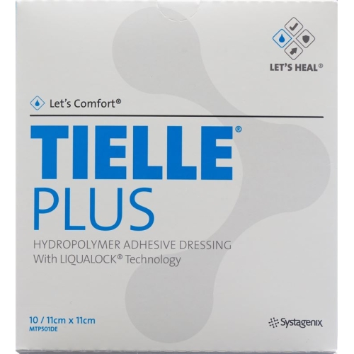 Let's Comfort Tielle Plus Hydropolymer-Verband 11x11cm 10 Beutel buy online