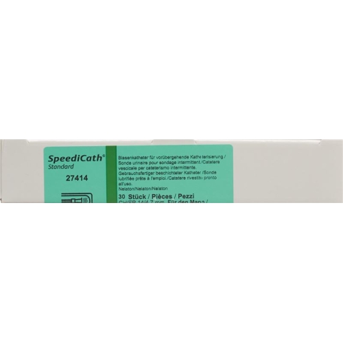 SpeediCath Nelaton Männer Einmalkatheter Grün 4.7/14mm 40cm lang 30 Stück buy online