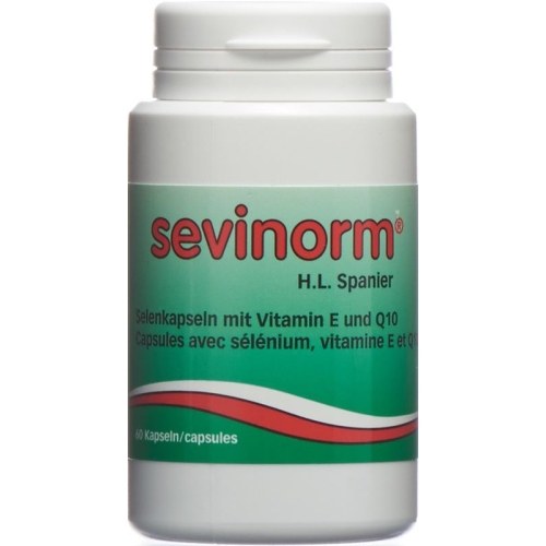 Sevinorm Selenkapseln mit Vitamin E und Q10 60 Stück buy online