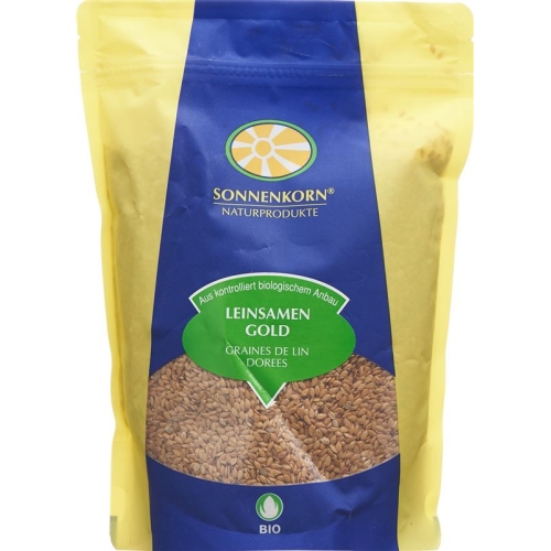 Sonnenkorn Leinsamen Gold Bio Knospe 500g buy online