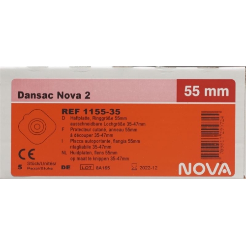 Dansac Nova 2 Basisplatten 55mm 35mm 5 Stück buy online