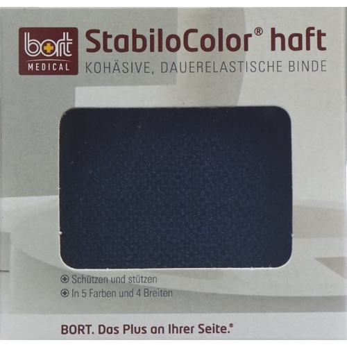 Bort Stabilo Color bandage 6cmx5m cohesive blue buy online