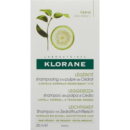 Klorane Shampoo mit Zedratfruchtfleisch 200ml buy online