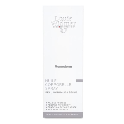 Louis Widmer Remederm Körperöl Spray Parfümiert 150ml buy online