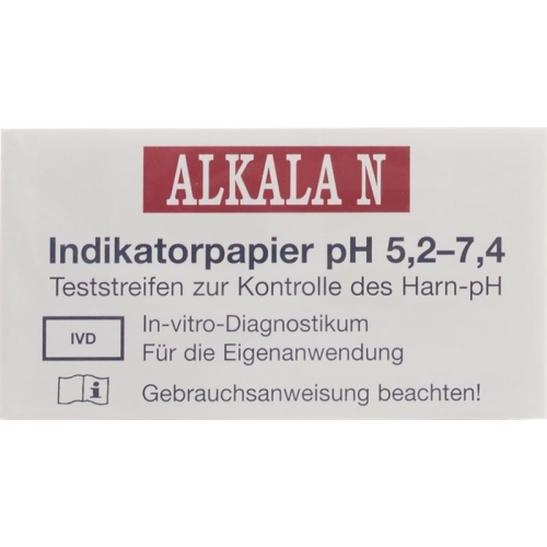 N Alkala indicator paper pH 5.2-7.4 buy online