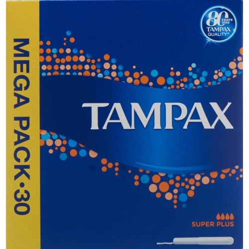 Tampax Super Plus Tampons 30 Stück buy online