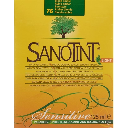 Sanotint Sensitive Light Hair Color 76 Golden brown Copper buy online