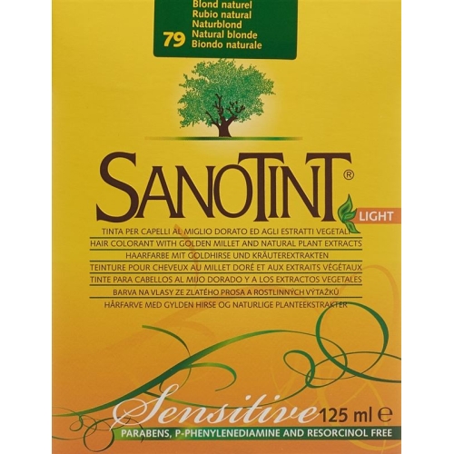 Sanotint Sensitive Light Hair Color 79 naturally blonde buy online