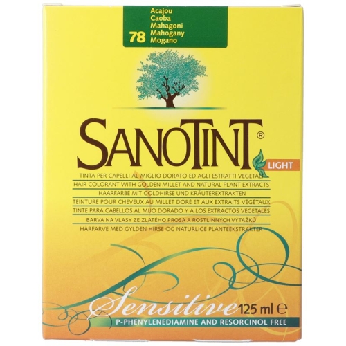 Sanotint Sensitive Light Hair Color 78 Mahogany Dark buy online