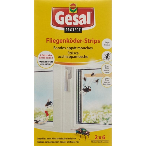 Gesal Protect Fliegenkoeder Strips 2x 6 Stück buy online